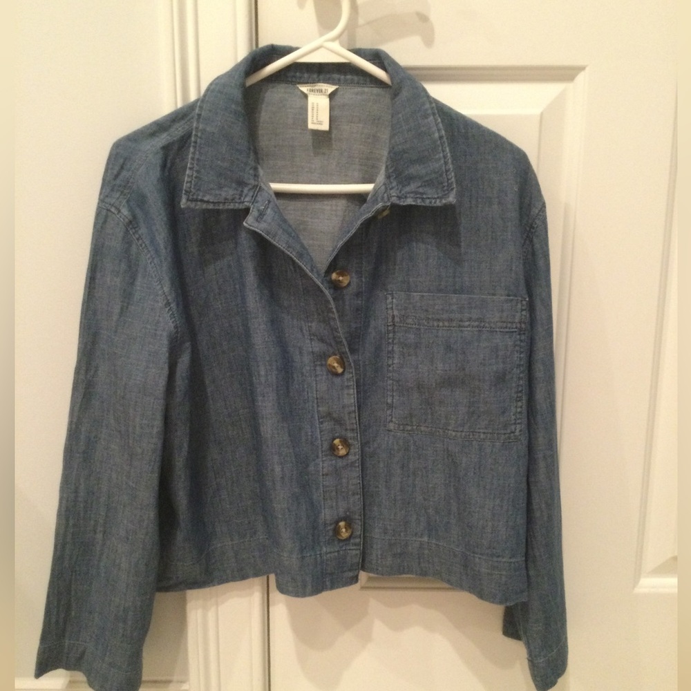 Forever 21 Jean Shirt Used